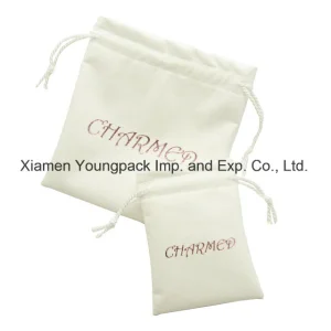 Wholesale Custom Printed Personalized Promotional Small Jewellery Drawstring Bag Suede Jewelry Gift Pouches