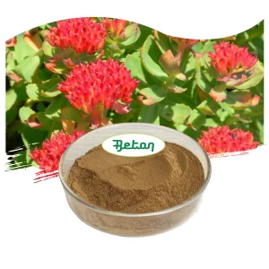 Water Soluble Standardized Rhodiola Rosea Root Extract Herbal Powder Rosavin 1% 3% 5% 10% 98% Salidrosides Powder in Bulk