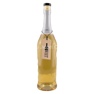 Customized Unique Embossed Super Flint Whisky Glass Bottle 750ml