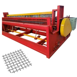 Crimped Wire Mesh Vibrating Sieve Quarry Screen Mesh Machine