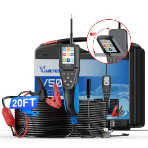 VDIAGTOOL V500 Vehicles Circuit Tester 0.1V~100V Multimeter Test Automotive Electrical System Diagnostic Tools Circuit Probe Kit
