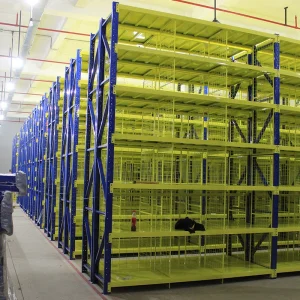 300kg Capacity Mesh Panel Shelving Units Adjustable Boltless Storage Rack Corrosion Protection Commercial Industrial Rack