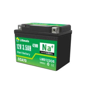 Custom Sodium ion start battery 12v 3.5ah