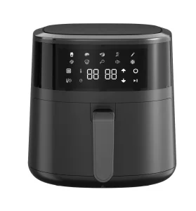 4.5L Black Digital Touch Screen Air Fryer