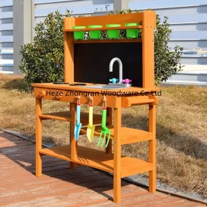 مطبخ خارجي خشبي
