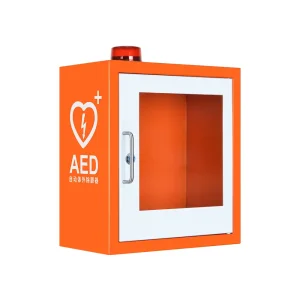 Wap M13 Wall Mounted First Aid Metal Box Alarm System and Strobe Light Aed Cabinet
