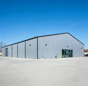 ISO Certified Prefabricated Steel Warehouse Building Insulated Thermal Insulated Metal Shed Industrial Commercial Use