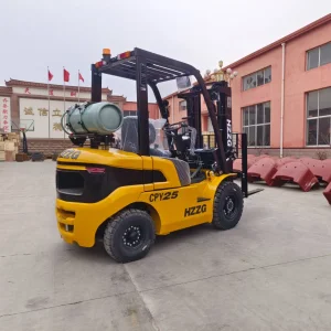 2.5 Ton LPG Forklift Gasoline Dual Fuel Indoor Outdoor Use Best Price