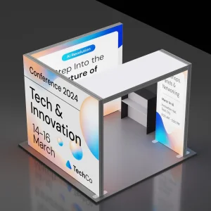 Premium Tianlang Exhibition Booth Handbag Display Rack 100X100cm