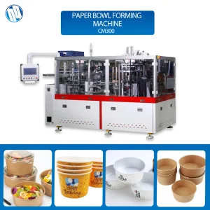 CE Certification CM300 paper bowl forming machine