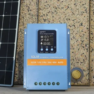 12V 24V 36V 48V 120A Intelligent MPPT Solar Charge Controller From China Manufacturer