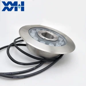 Stainless Steel RGBW DMX Submersible Underwater Lights IP68 DMX512 RGB/RGBA DC24V LED Fountain Lights