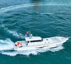 Grandsea 57FT Fiberqlass Pleasure Fishing Boat Fishing Yacht for Sale