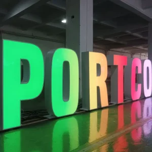 Giant LED Letter