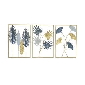 Gold Metal Wall Art