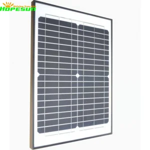 40W Painéis Solares de Vidro 18V