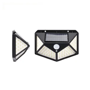 Super Bright 3 Lighting Modes Outdoor Waterproof Solar Motion Sensor Wall Light for Outside Walking Dog Fence Backyard Garden Door Step Garage