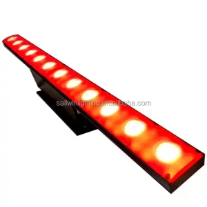 Sailwin 14X3W Led Wall Washer 84pcs RGB Wall Washer With Point Pixel Control Linear Pixel Led Wall Washer Light for Hotel Club