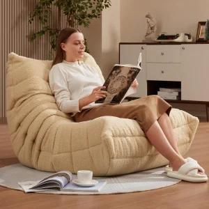 L-Shaped Bean Bag Chair