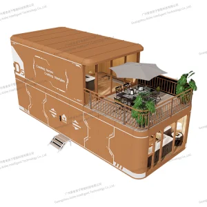 Factory Modular Portable Cabin Multi Function Container House Detachable Prefabricated Double-storey House With Second Floor