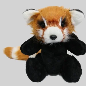 Zorros y mapaches de peluche