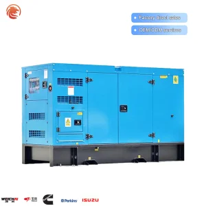 Yuchai 100% Copper Alternator Water Cooled Standby Diesel Genset 20KW 30KW 40KW 50KW Silent Emergency Generator Set 1800 RPM 24V