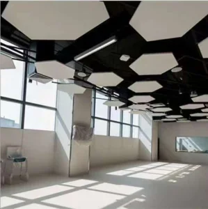 Lightweight Acoustic Clouds with Easy-Hang Fiberglass Design