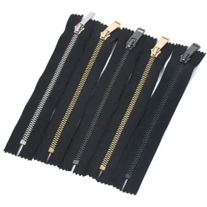 Closed-Ended Aluminum Zipper