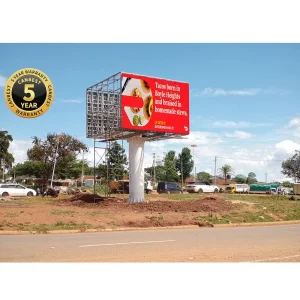 Pillar Digital Advertising Full Color LED Display Video Wall Signage 3D Billboard