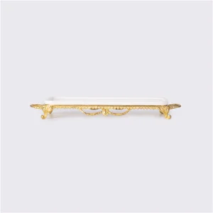 Wholesale Rectangular Tray Storage Tray Small Tray Rectangular Disk Brass Base