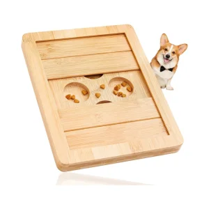 Dog Puzzle Toys Wooden - Interactive Toys for Boredom