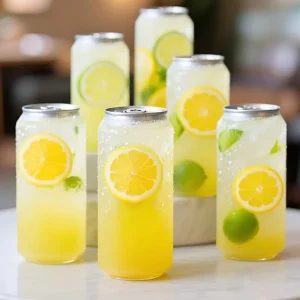 Wholesale 330ml Clear Plastic Cans with Aluminum Lids Manufacturers, Manufacturer