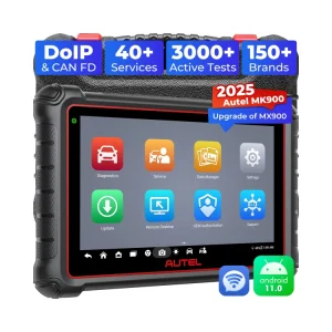 Universal Autel MaxiCOM MK900 Scanner Up Of MK808S 40+ Service CAN-FD DOIP 3K+ Active Test Automotive diagnostic Tools