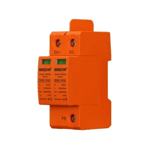 China 2P 500VDC T2 40kA Orange Surge Protective Device 20kA SPD for Medium Voltage DC Systems Manufacturers, Suppliers