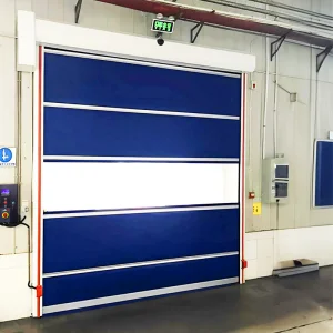 High-Speed PVC Door with Stainless Steel Components