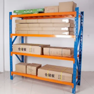 Heavy Duty Metal Shelves Metal Garage Rack Powder Coated Wholesale Steel Shelf Metal 4 Tier Stacking Shelves Garage Storage Rack