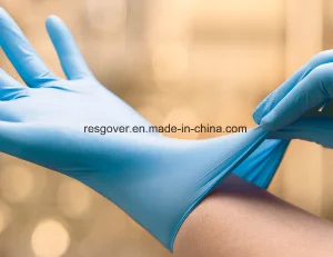 Disposable Powdered Examination Nitrile Glove