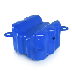China Floating Dock Suppliers - Blue HDPE Floating Dock, 500mm x 300mm, 200kg/m² Buoyancy