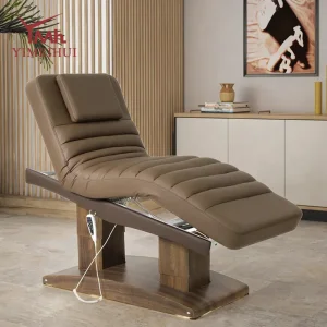 Luxury Wood Grain Base Facial Bed