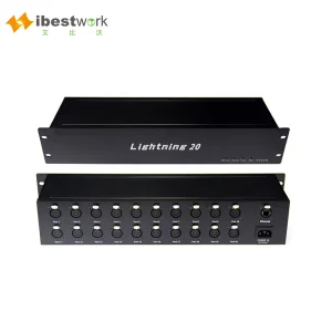 Full Light Service 5 Years Warranty LED Music Controller Intelligent Lighting Controller DMX 512 16 Ports DMX Artnet Controller