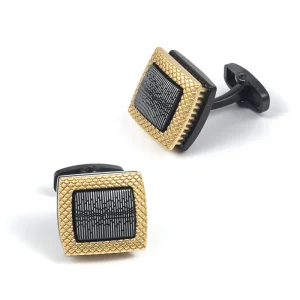 Music Cube Cuff Link