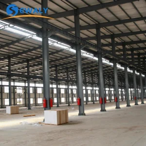 ISO CE Certified Sewaly Brand Guangdong Prefab Steel Structure Warehouse / Light Steel Structure Workshop / Industrial Steel