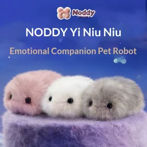 Yinuoni Noddy Smart Emotional Coral Velvet Plush AI Pet Robot Touch Sensor Interactive Raising Electronic Toy Children/s Gift