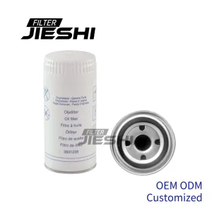 Premium Synthetic Media Oil Filter Cartridge 3831236 for Diesel Generator Engine Parts