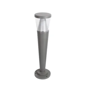 10W IP65 Waterproof Aluminum LED Bollard Lawn Light 3000K/4000K/6000K Color Temp Black/Grey Housing for Outdoor Landscape