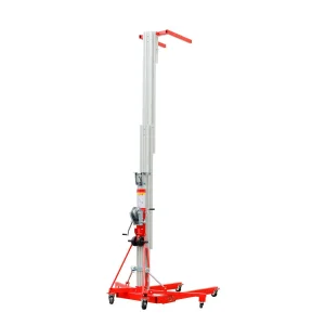 Cargo Lift Manual Material Lift with 300kg Rated Load