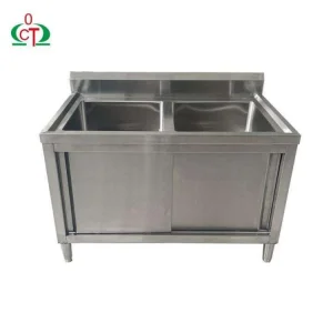 Fregadero de tazón instalación independiente fregadero de acero inoxidable de granito Changtai gabinete