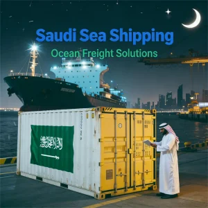 Saudi LCL Sea Freight