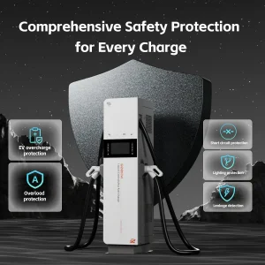 250kw/600kw Single/Dual Gun Nacs High Power CCS GB/T DC EV Charging Station Air/Liquid Cooled Split-Type Terminal Power Supply Storage New Electric Car Charger