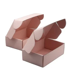 Custom Adhesive Tear Strip Shipping Box